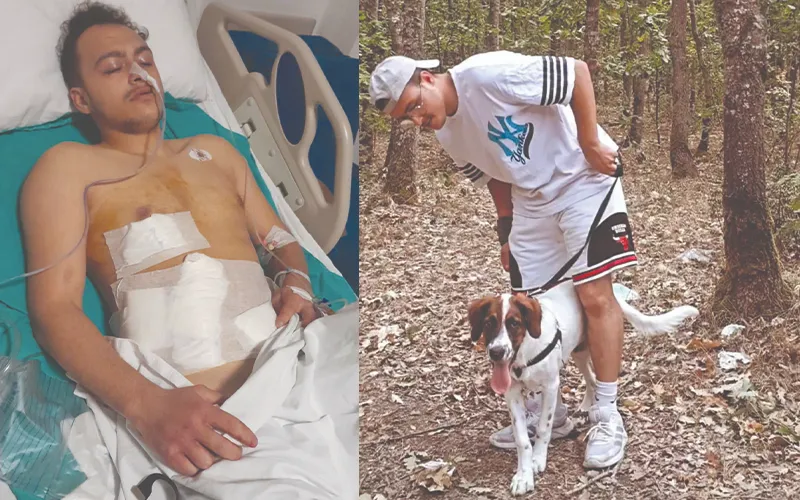 KÖPEĞİNİ GEZDİRMEYE ÇIKARDIĞI İÇİN 7 YERİNDEN BIÇAKLANDI