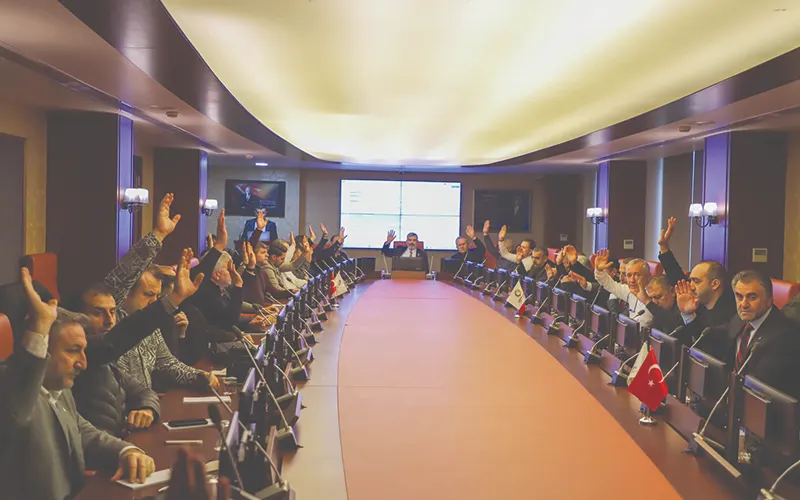 ÇERKEZKÖY TSO YENİ YILIN İLK MECLİSİ’Nİ YAPTI