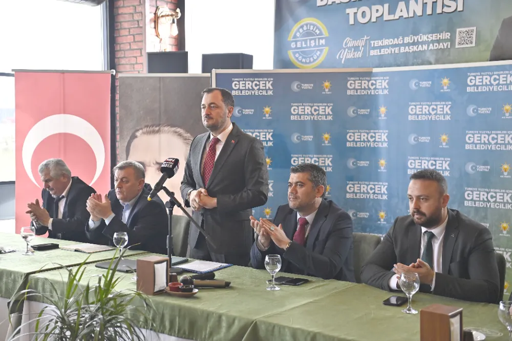 AK PARTİ ADAYI YÜKSEL MALKARA’DA…