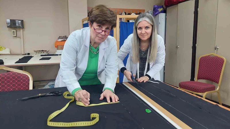 SOĞUKTA ÜŞÜYEN GAZZELİ ÇOCUKLARI TEKİRDAĞLI KADINLARIN EL EMEKLERİ ISITACAK