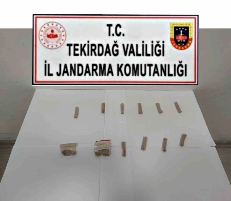 TEKİRDAĞ’DA UYUŞTURUCUYA GEÇİT YOK: 9 KİŞİ YAKALANDI