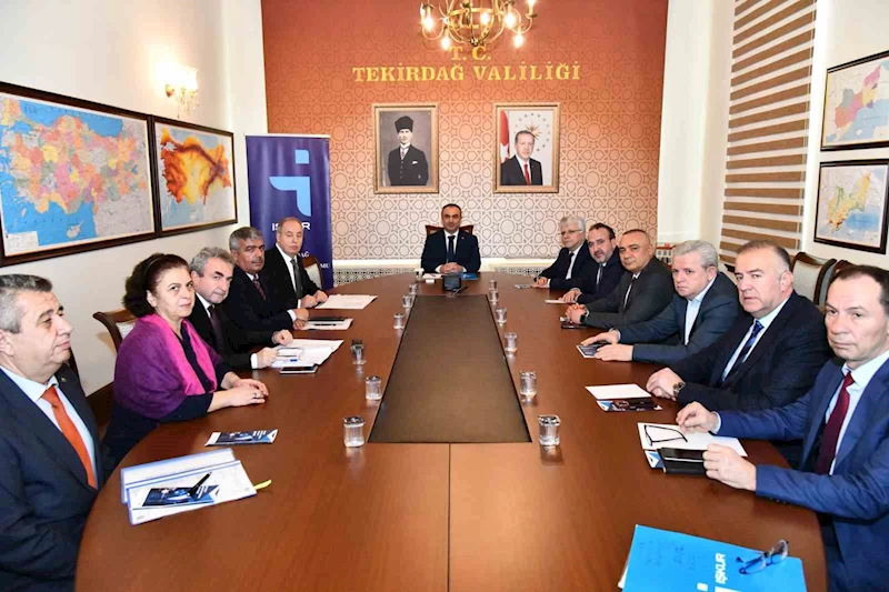 İL İSTİHDAM VE MESLEKİ EĞİTİM KURULU TOPLANTISI YAPILDI