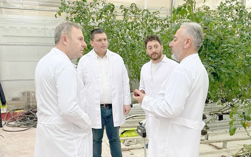 BAŞKAN’DAN OTAĞ JEOTERMAL TARIMCILIĞA ZİYARET