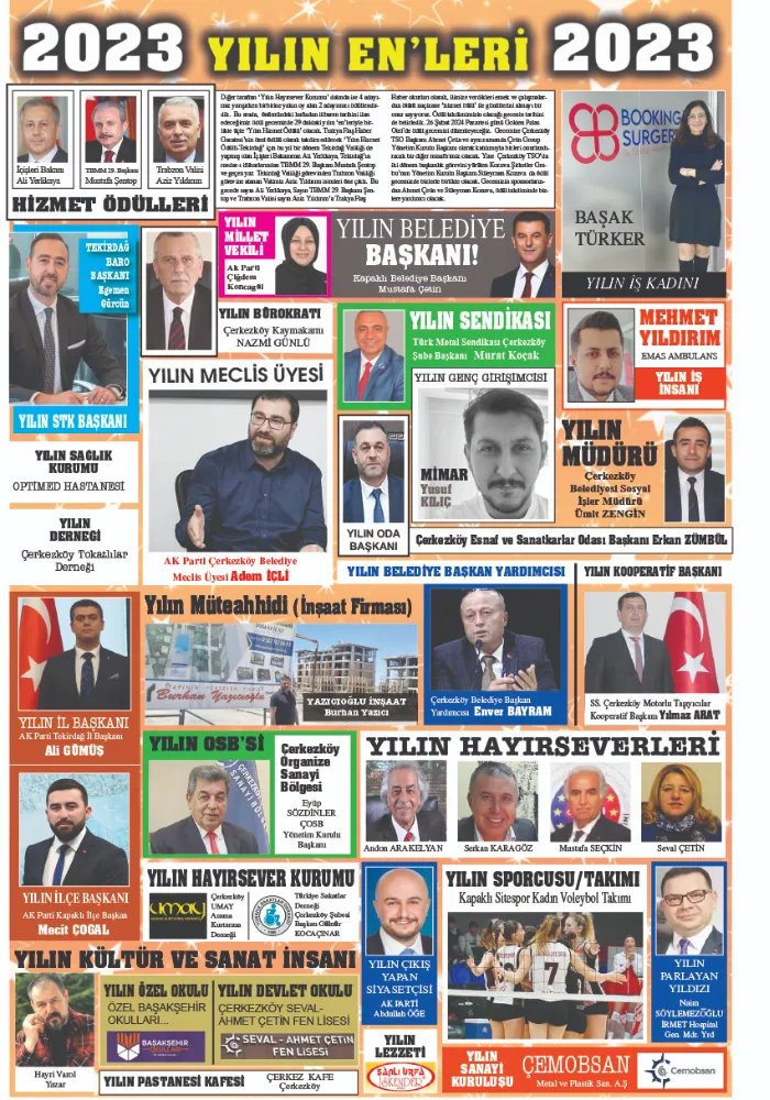 ÖDÜL ZAMANI GELDİ