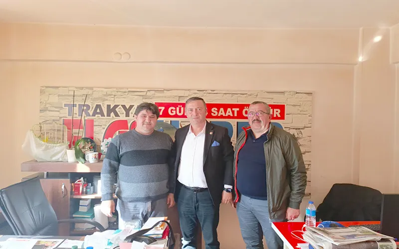 BBP BELEDİYE BAŞKAN ADAYI TURAN’DAN GAZETEMİZE ZİYARET