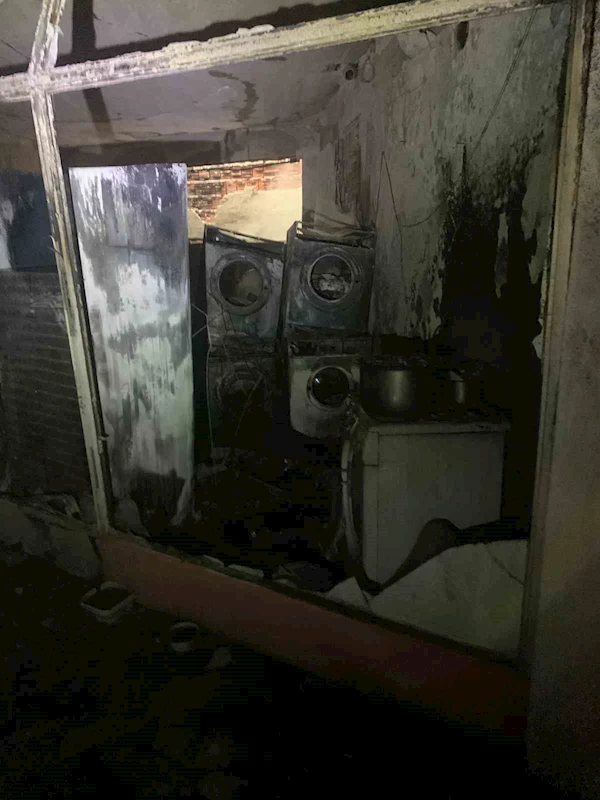 TEKİRDAĞ’DA HURDA DEPOSUNDA KORKUTAN YANGIN