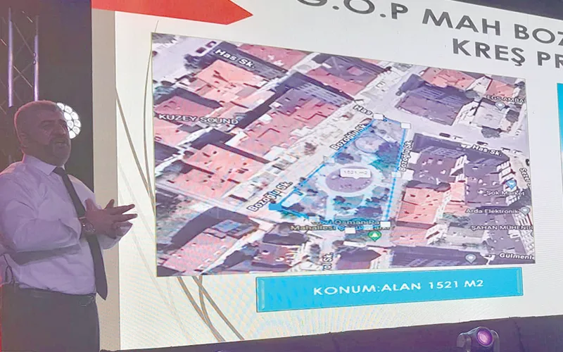 BAĞIMSIZ ADAY AHMET YILDIZ PROJELERİNİ TANITTI