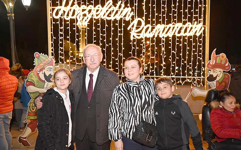 RAMAZAN MANEVİYATI BÜYÜKŞEHİR BELEDİYESİ İLE YAŞANIYOR