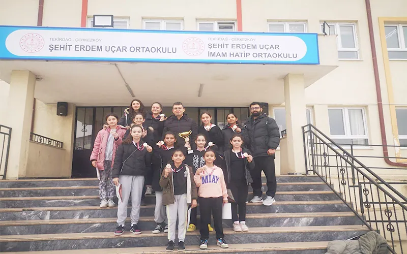 ŞEHİT ERDEM UÇAR ORTAOKULU TEKİRDAĞ’I TEMSİL EDECEK