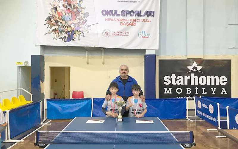 TEPE İLKOKULU ERKEK TAKIMI ŞAMPİYON OLDU