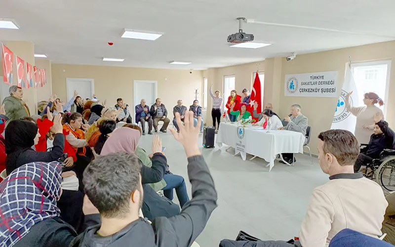 TSD ŞUBE BAŞKANI KOCAÇINAR GÜVEN TAZELEDİ