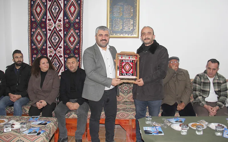 BAĞIMSIZ ADAY AHMET YILDIZ CANLA BAŞLA ÇALIŞIYOR