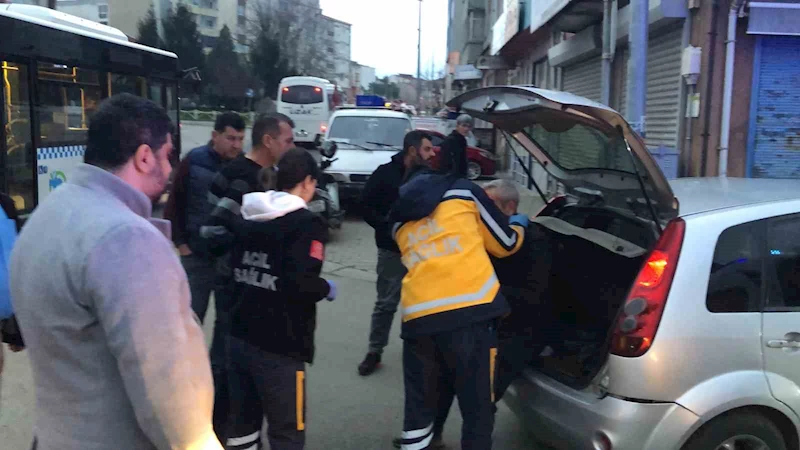 ALKOLLÜ SÜRÜCÜ YARALANDI