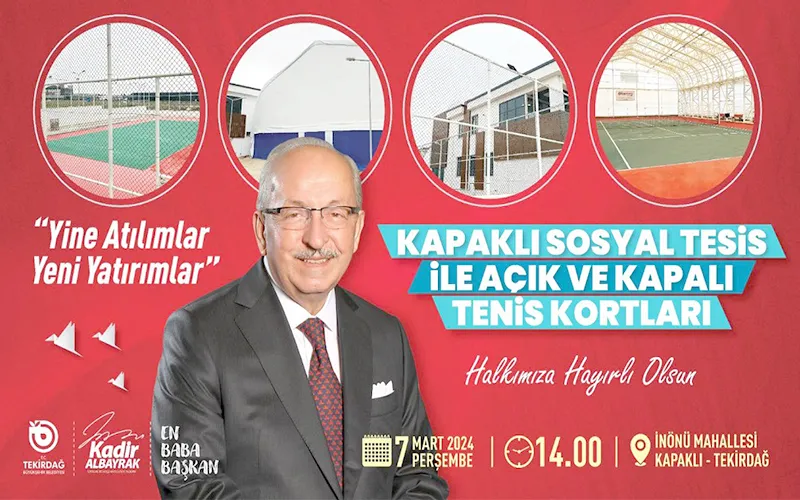 BÜYÜKŞEHİR’DEN KAPAKLI’YA DEV SPOR YATIRIMI