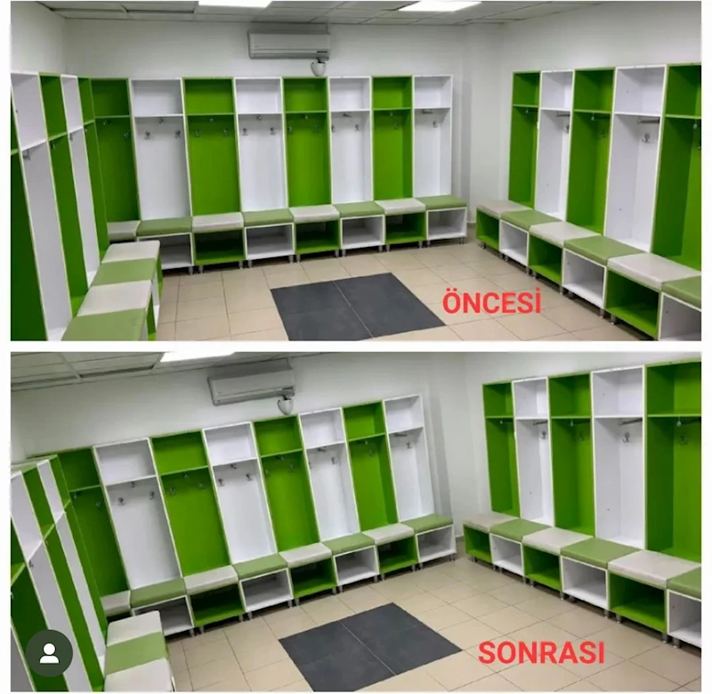 ALTINORDU SOYUNMA ODASINI TEMİZLEYEREK STATTAN AYRILDI