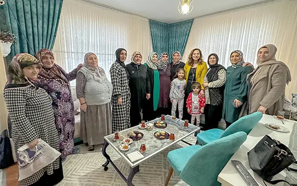 CANDAN YÜCEER’DEN KARAAĞAÇ KADINLARI’NA 8 MART ZİYARETİ