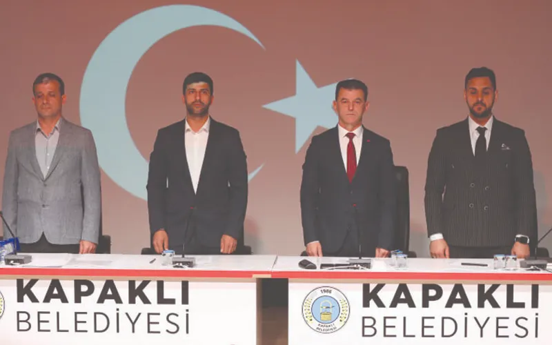 KAPAKLI BELEDİYESİ DE İLK MECLİS TOPLANTISINI YAPTI