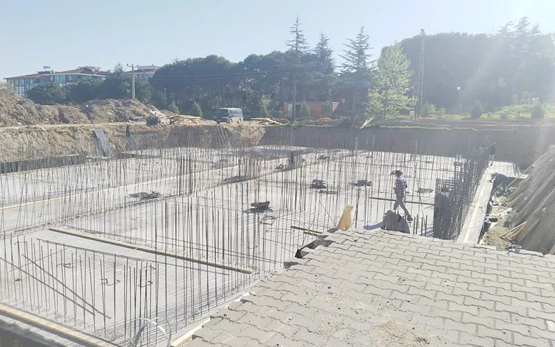 KIZILPINAR ANAOKULU’NUN İNŞAATI DEVAM EDİYOR