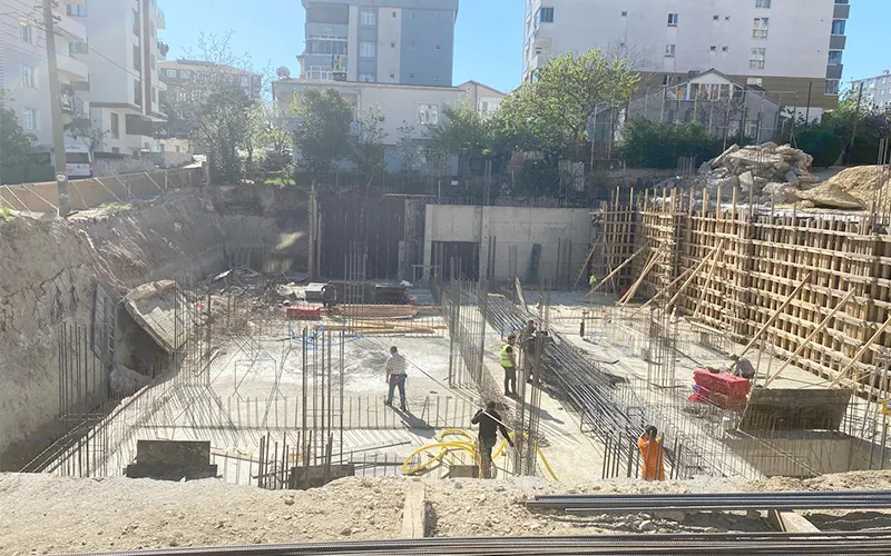 ÇERKEZKÖY’DE YAPILAN ANAOKULU’NUN İNŞAATI DEVAM EDİYOR