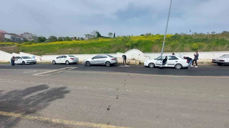 ÇAMUR YAĞIŞI ÇEŞMELERE AKIN ETTİRDİ