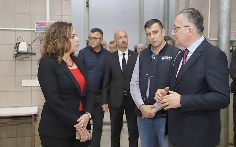 BAŞKAN YÜCEER’DEN TESİSLERE ZİYARET