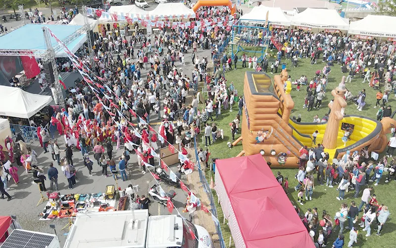 SÜLEYMANPAŞA BELEDİYESİ’NDEN ÇOCUK ŞENLİĞİ 