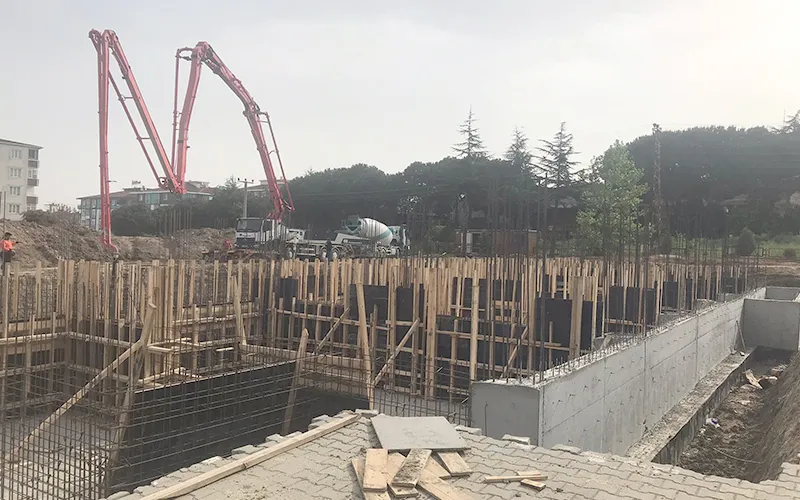 ÇERKEZKÖY’E YAPILAN ANAOKULLARININ İNŞAATI DEVAM EDİYOR