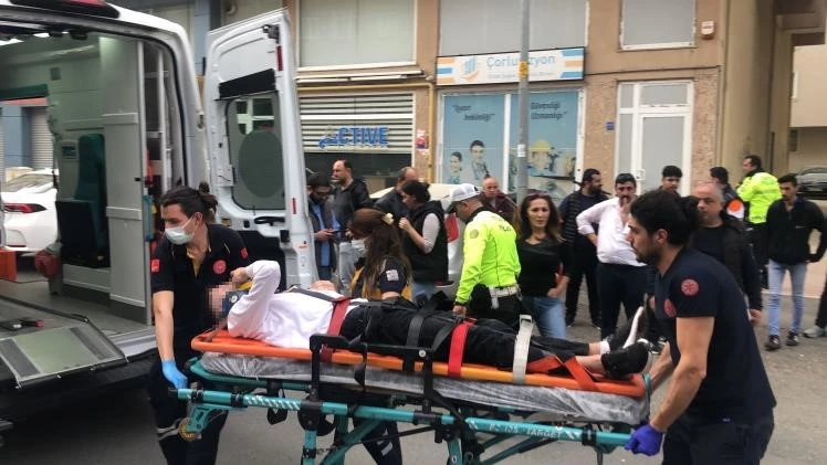 DİREKSİYON BAŞINDA NÖBET GEÇİREREK KAZA YAPTI