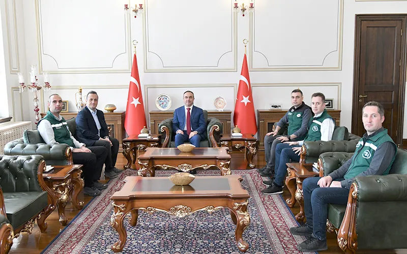 DSİ GENEL MÜDÜR YARDIMCISI AYDOĞAN’DAN VALİ SOYTÜRK’E ZİYARET