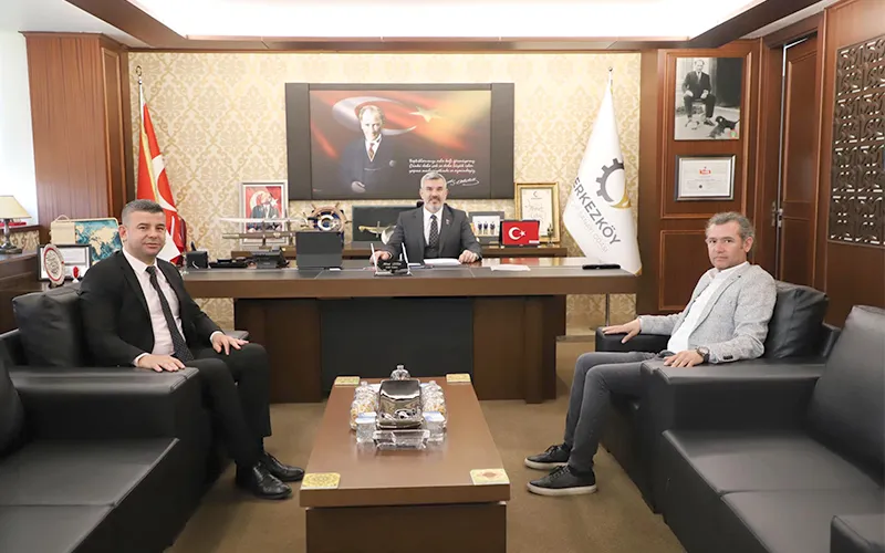 BÜLENT CEYLAN’DAN BAŞKAN ÇETİN’E ZİYARET  