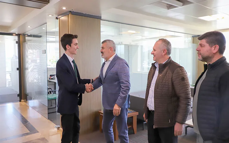 ÇERKEZKÖY TİCARET VE SANAYİ ODASI’NDA BAYRAMLAŞMA HAVASI