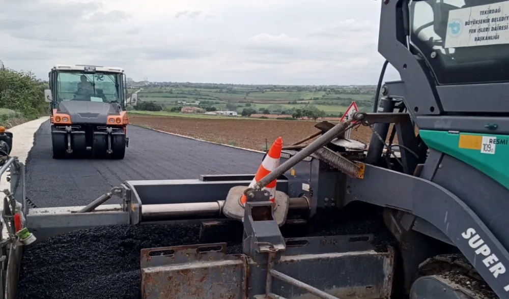 KÖSEİLYAS KAVŞAĞI BAĞLANTI YOLU ASFALTLANIYOR