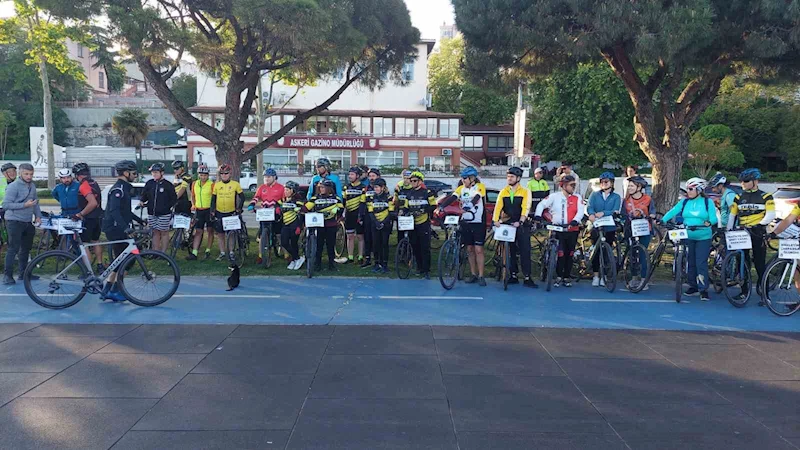 EZİLMEMEK İÇİN EYLEM YAPTILAR 