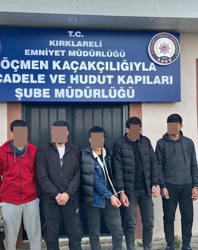6 KAÇAK GÖÇMEN YAKALANDI 4