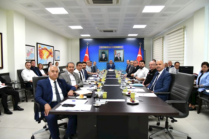 TEKİRDAĞ’IN İÇME SUYU KALİTESİ VE ŞEBEKE KAYITLARI GÖRÜŞÜLDÜ