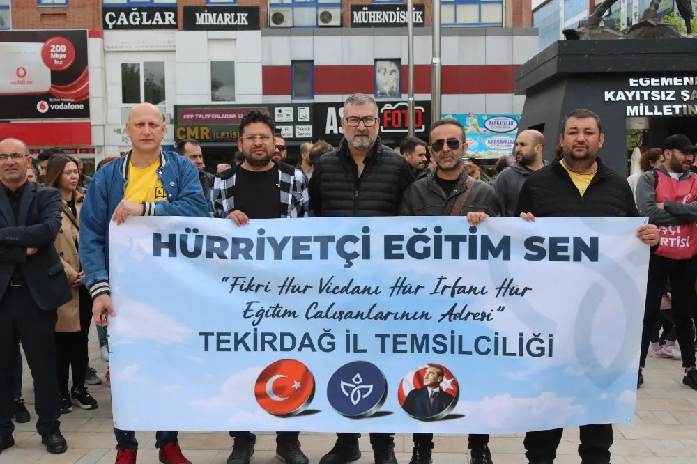 ÖĞRETMENLERİN GÖRÜŞLERİ ALINMADAN HAZIRLANMIŞTIR