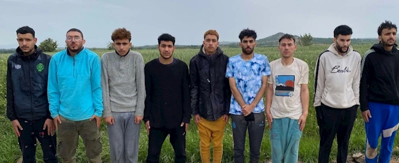 BULGARİSTAN SINIRINDA 9 GÖÇMEN YAKALANDI