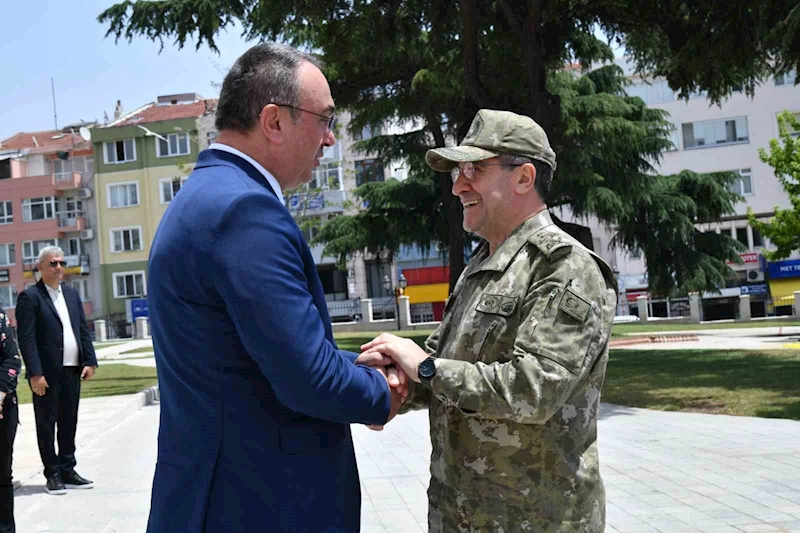 KARA KUVVETLERİ KOMUTANI ORGENERAL BAYRAKTAROĞLU TEKİRDAĞ’DA