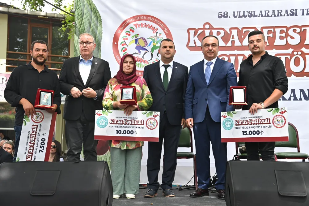 EN GÜZEL KİRAZLAR ÖDÜLLERİNİ ALDI