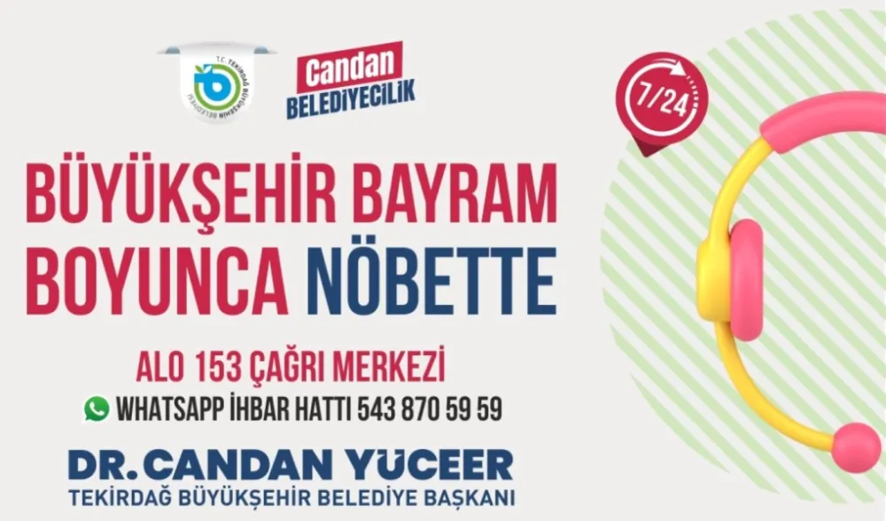 BÜYÜKŞEHİR BAYRAM BOYUNCA NÖBETTE