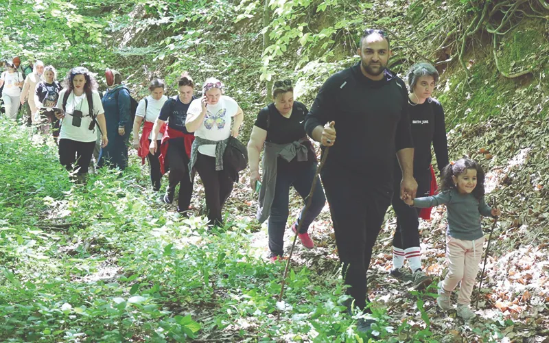 ÇERKEZKÖYLÜLER DOĞA İLE KUCAKLAŞTI
