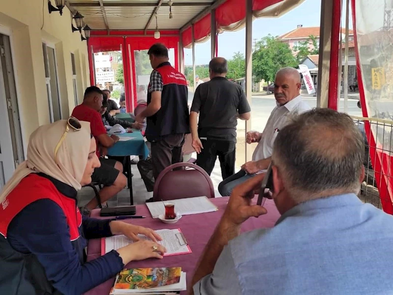 ÇİFTÇİLERE YANGIN EĞİTİMİ