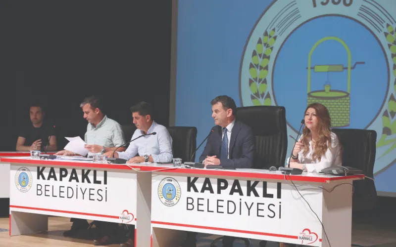 KAPAKLI’DA HAZİRAN AYI MECLİS TOPLANTISININ İLK OTURUMU YAPILDI