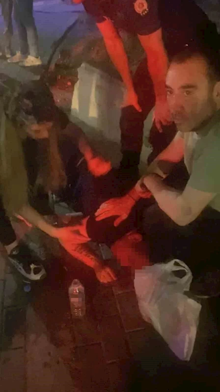 FARE ZEHRİ İÇEN ŞAHSA OLAY YERİNDE DOKTOR MÜDAHALESİ