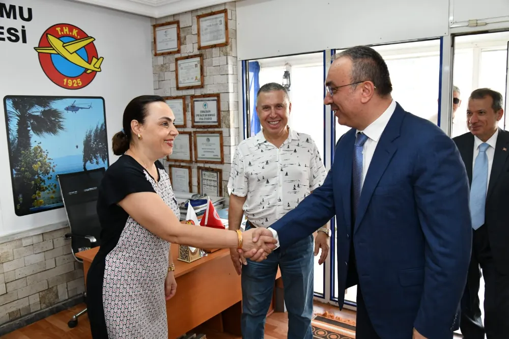 VALİ SOYTÜRK HAYIRSEVERLERİ ZİYARET ETTİ