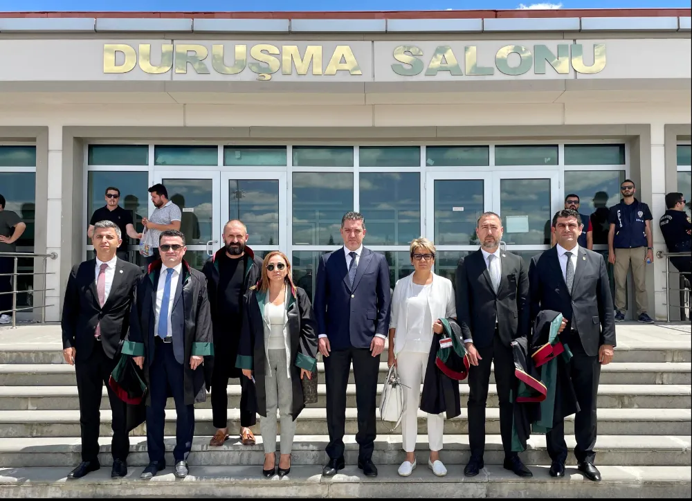 BARO BAŞKANI GÜRCÜN, SİNAN ATEŞ CİNAYETİNİN DURUŞMASINA KATILDI