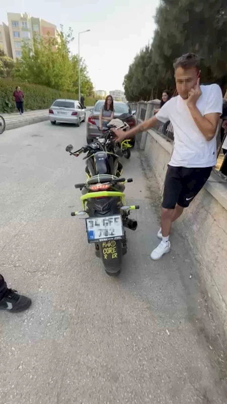 MOTOSİKLETLİ ŞAHISLARA ÖZEL DENETİM SÜRÜYOR: 87 BİN LİRA CEZA KESİLDİ