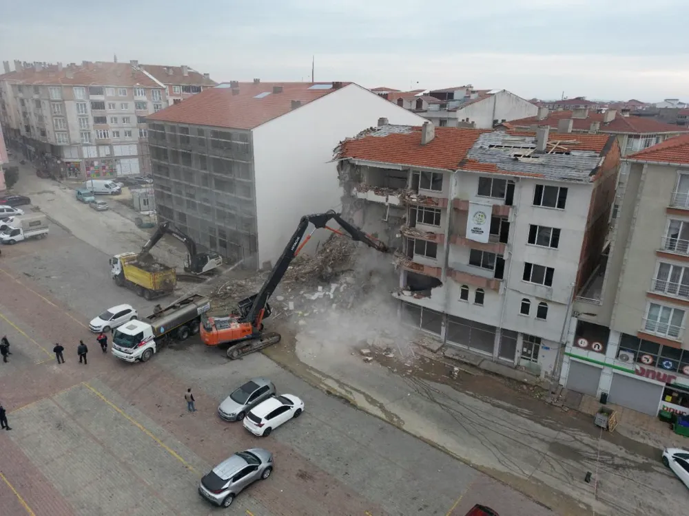 SARAY’DA KENTSEL DÖNÜŞÜM BAŞLADI