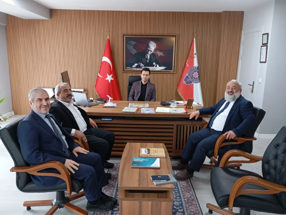 SAADET PARTİSİ’NDEN EMNİYET MÜDÜRÜNE ZİYARET