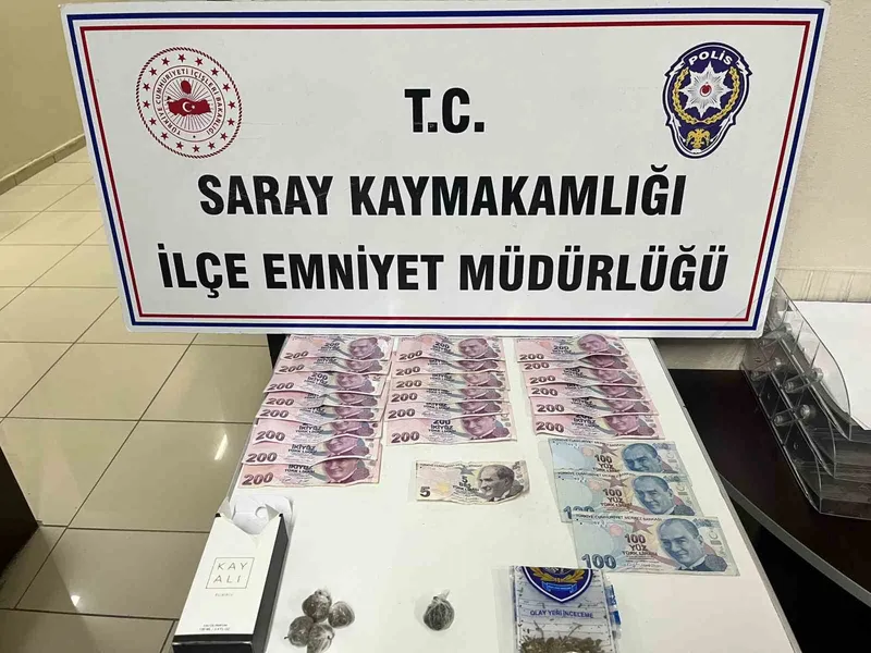 TEKİRDAĞ’DA UYUŞTURUCU OPERASYONU: 1 KİŞİ TUTUKLANDI